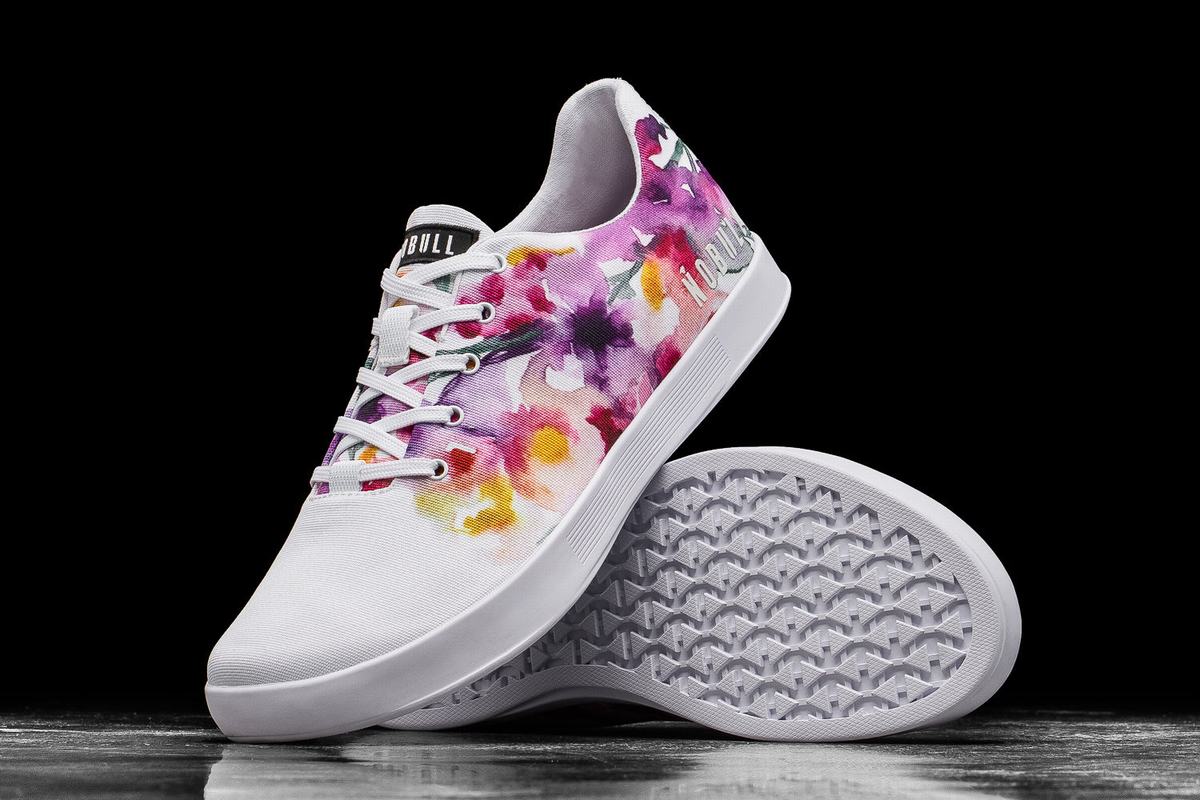 Nobull Canvas Men's Trainers Purple | Australia (WQ2941)